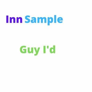 Guy I'd