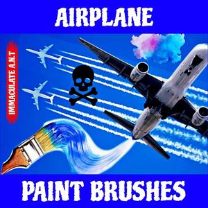 AIRPLANE PAINT BRUSHES