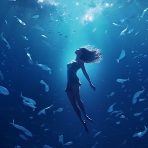 Under water