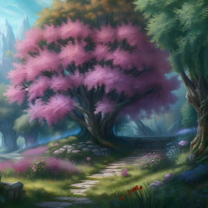 Pink Tree