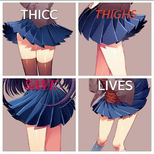 Thicc Anime Thighs