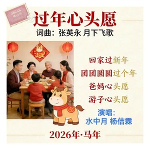 过年心头愿 (伴奏)