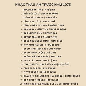 NHẠC THU ÂM TRƯỚC NĂM 1975 - BẠC MÀU ÁO TRẬN