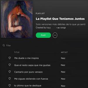 La Playlist Que Teníamos Juntos (feat. Ösel Hush)