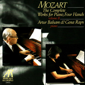 Mozart: Sonata in D Major K.381, Sonata in C Major K.521, Fantasy in F Minor K.608, Andante with Five Variations in G Major K.50