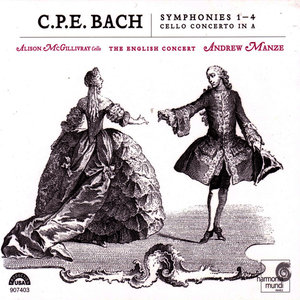 C.P.E. Bach: Symphonies Nos. 1-4