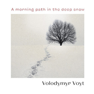 A Morning Path in Deep Snow