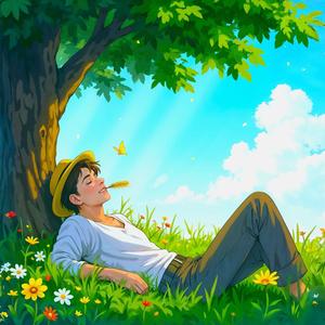 Gentle Afternoon in the Meadow