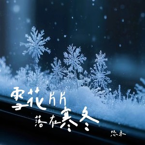 雪花片片落在寒冬