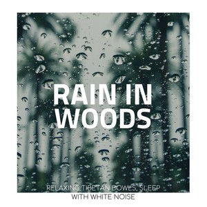 Rain in Woods: Relaxing Tibetan Bowls, Sleep with White Noise
