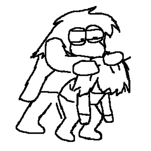 checking for mites and fleas (Explicit)