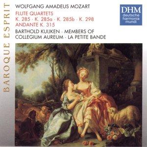 Mozart: Flute Quartets KV 285 (A,b) 298, Andante KV314