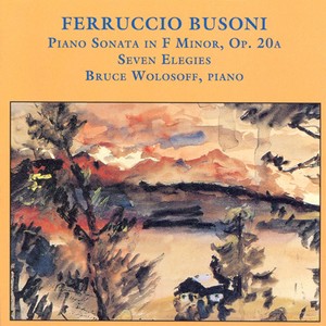 BUSONI: Piano Sonata in F Minor / Elegien / Berceuse (Bruce Wolosoff)
