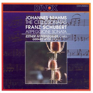 BRAHMS: Cello Sonatas Nos. 1, 2 / SCHUBERT: Arpeggione Sonata (Nyffenegger)