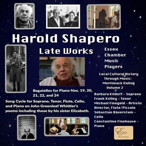 Whittier Song Cycle for Soprano, Tenor, Flute, Cello, and Piano - Within the Maddening Maze of Things