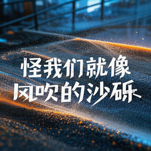 怪我们就像风吹的沙砾