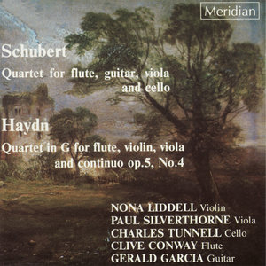 Schubert: Wuartet for flute, guitar, viola and cello - Haydn: Quartet in G for flute, violin, viola and continuo