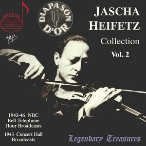 Jascha Heifetz Collection, Vol. 2 (Live)