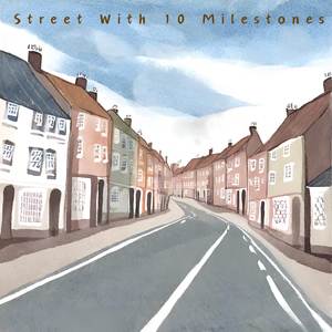 Street With 10 Milestone