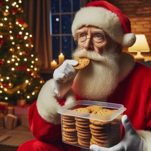 Peanut Butter Cookies for Santa