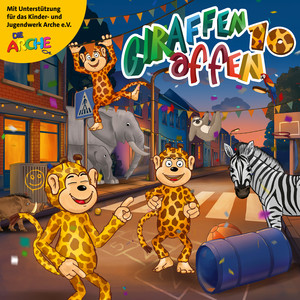 Zebrastreifenpferd (Giraffenaffen Version)