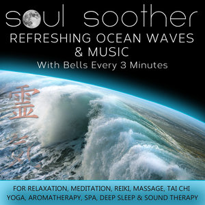 Refreshing Ocean Waves And Music - With Bells Every 3 Minutes