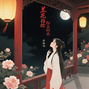 兰花指捻红尘似水