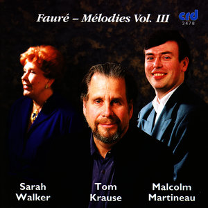 Fauré - Melodies Vol. III