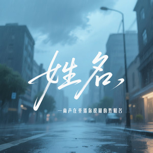 姓名(雨声在重播你模糊的姓和名)封面