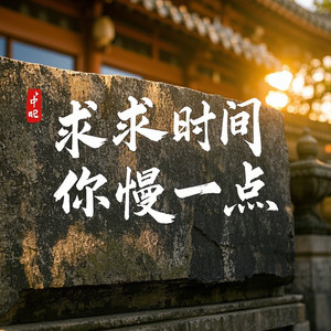 求求时间你慢一点 (我有太多梦想还没实现)