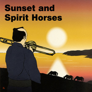 Sunset and Spirit Horses