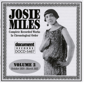 Josie Miles Vol. 2 (1924-1925)