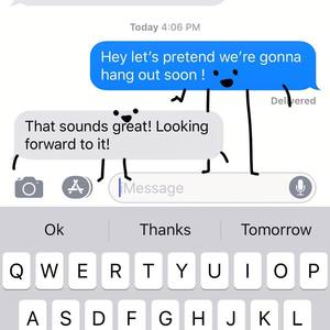 疫情结束后我们见面吧