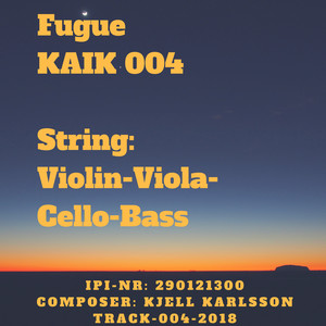 Fugue C Major kaik-004