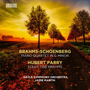 BRAHMS, J.: Piano Quartet (arr. A. Schöenberg for orchestra) / PARRY, H.: Elegy for Brahms (Gävle Sy