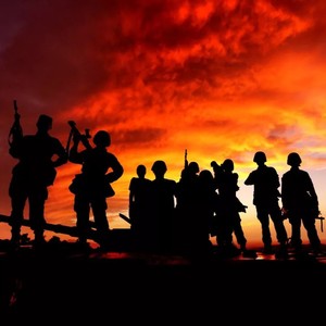 当过兵的孩子已长大