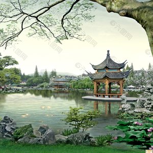 许杰 - 人间西湖 (伴奏)