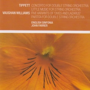 Tippett: Concerto for double string orchestra; Little Music for string orchestra / Vaughan Williams: