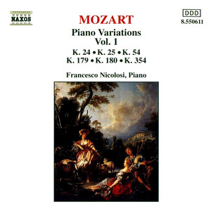 Mozart: Piano Variations, Vol. 1