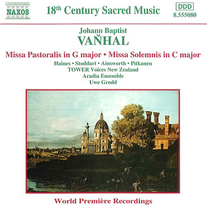 VANHAL: Missa Pastoralis / Missa Solemnis