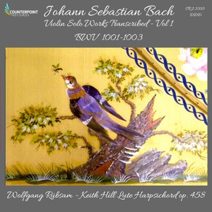 Violin Sonata No. 1 in G Minor, BWV 1001 (Arr. W. Rübsam for Lute-Harpsichord) - I. Adagio