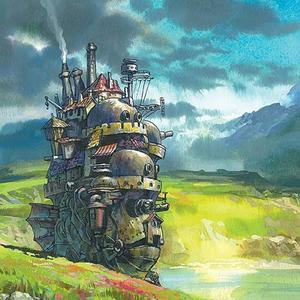 Howl’s moving castle (REMASTERED|Merry go round - slowed)