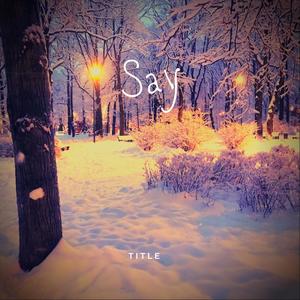 Say