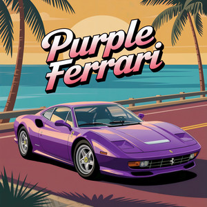 Purple Ferrari
