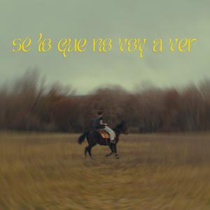 Sé lo que no voy a ver