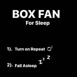 Box Fan For Sleep