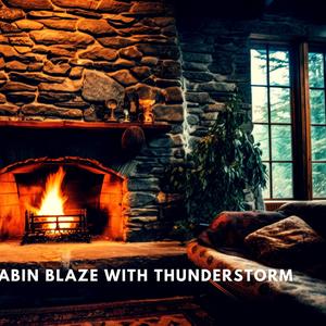 Cabin Blaze with Thunderstorm