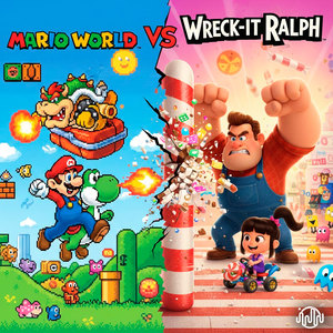 Mario World VS Detona Ralph