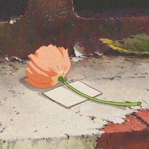 letter with flower is sending to u