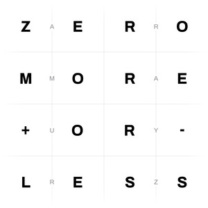 Zero More +Or- Less